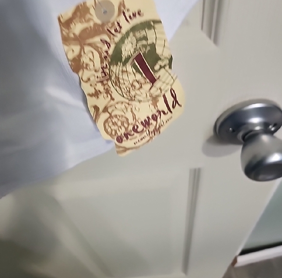 ONE WORLD White Button-Up Jacket - Picture 3 of 3